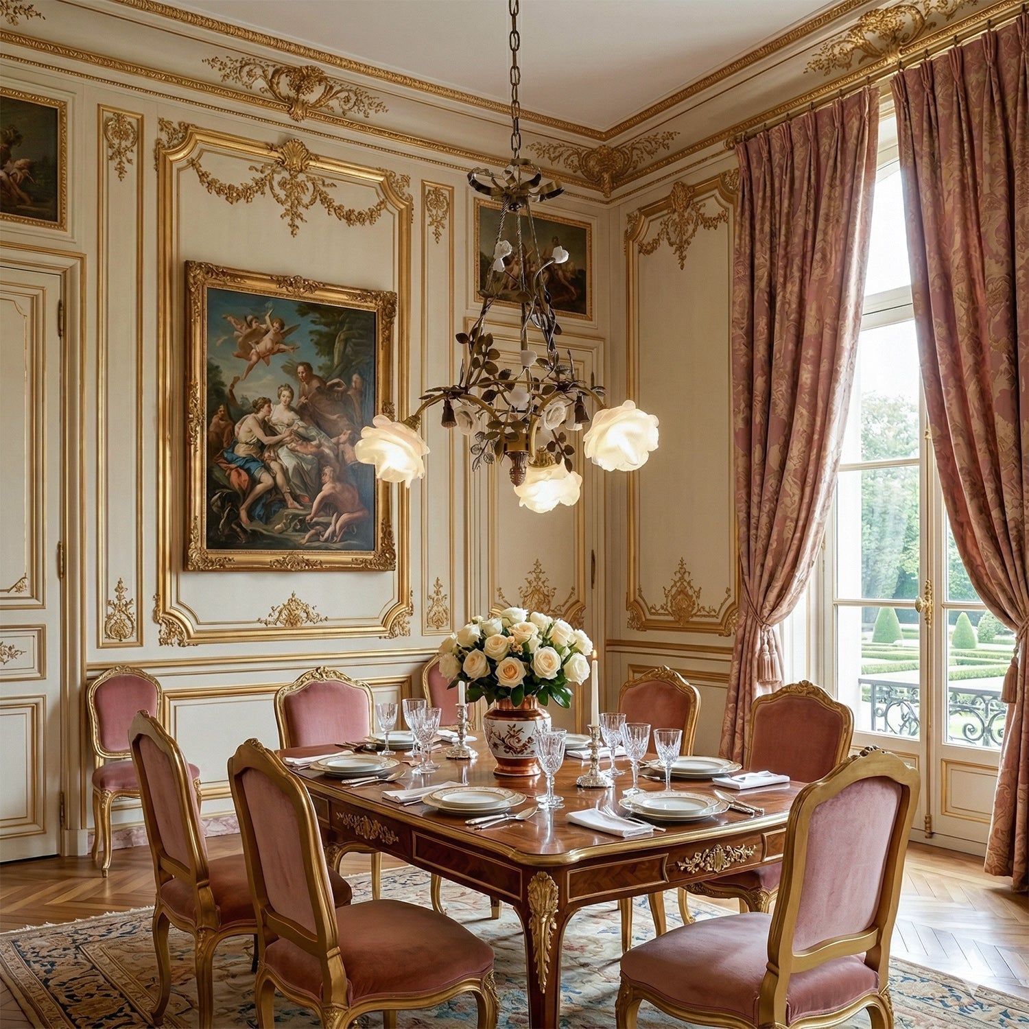 Caleira Rose Chandelier