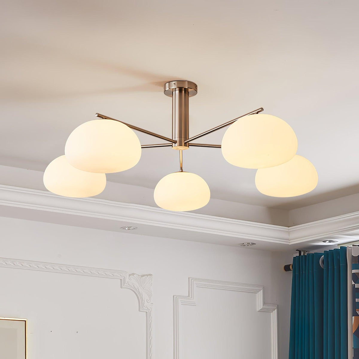 Celeneon Luxe Glass Chandelier