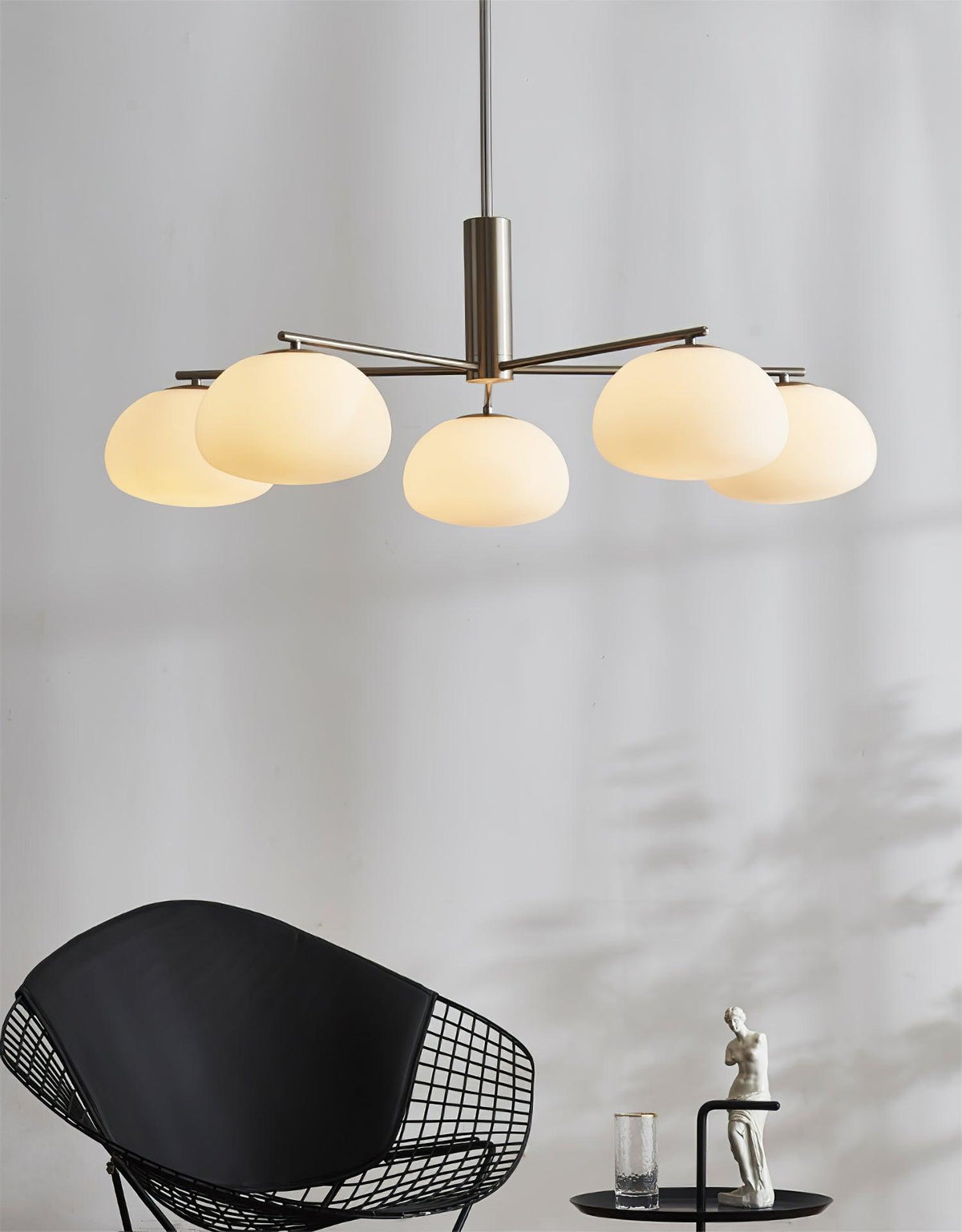 Celeneon Luxe Glass Chandelier