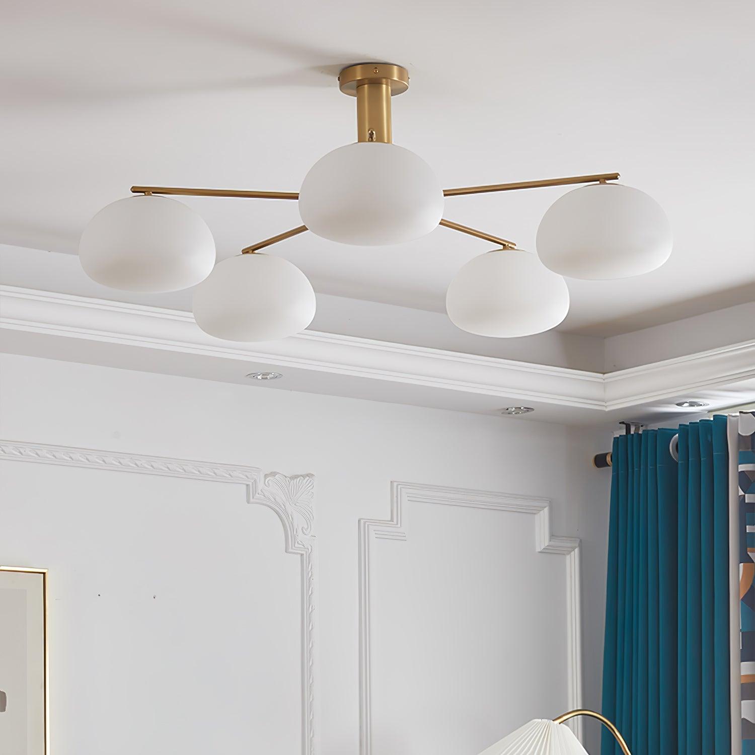 Celeneon Luxe Glass Chandelier
