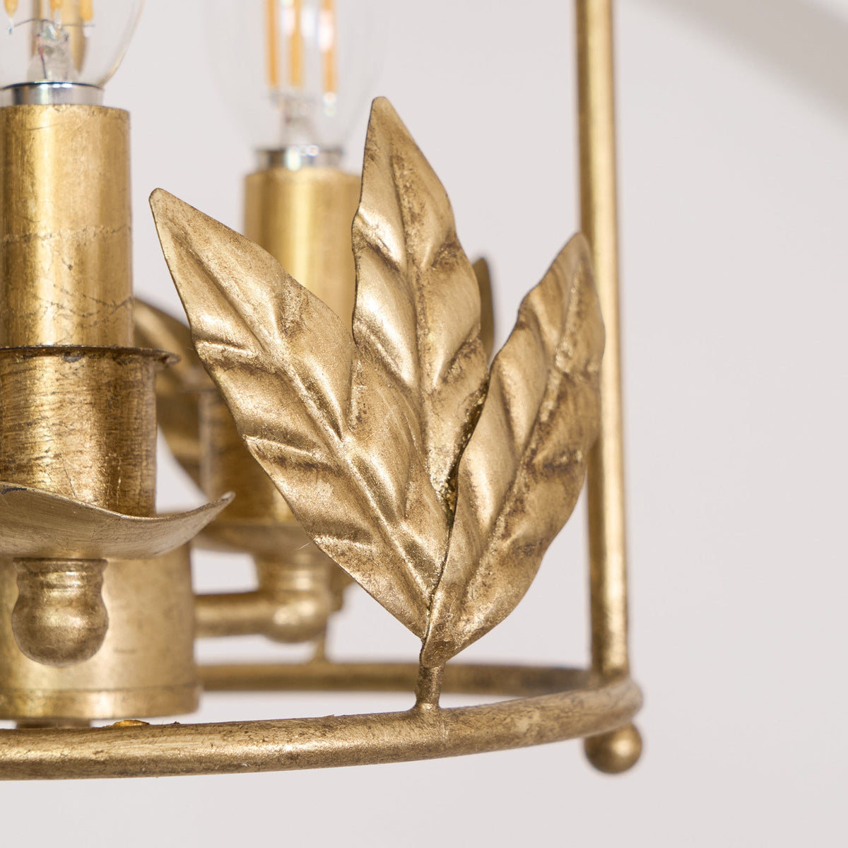 Arlen Baroque Style Metal Lantern Pendant Light
