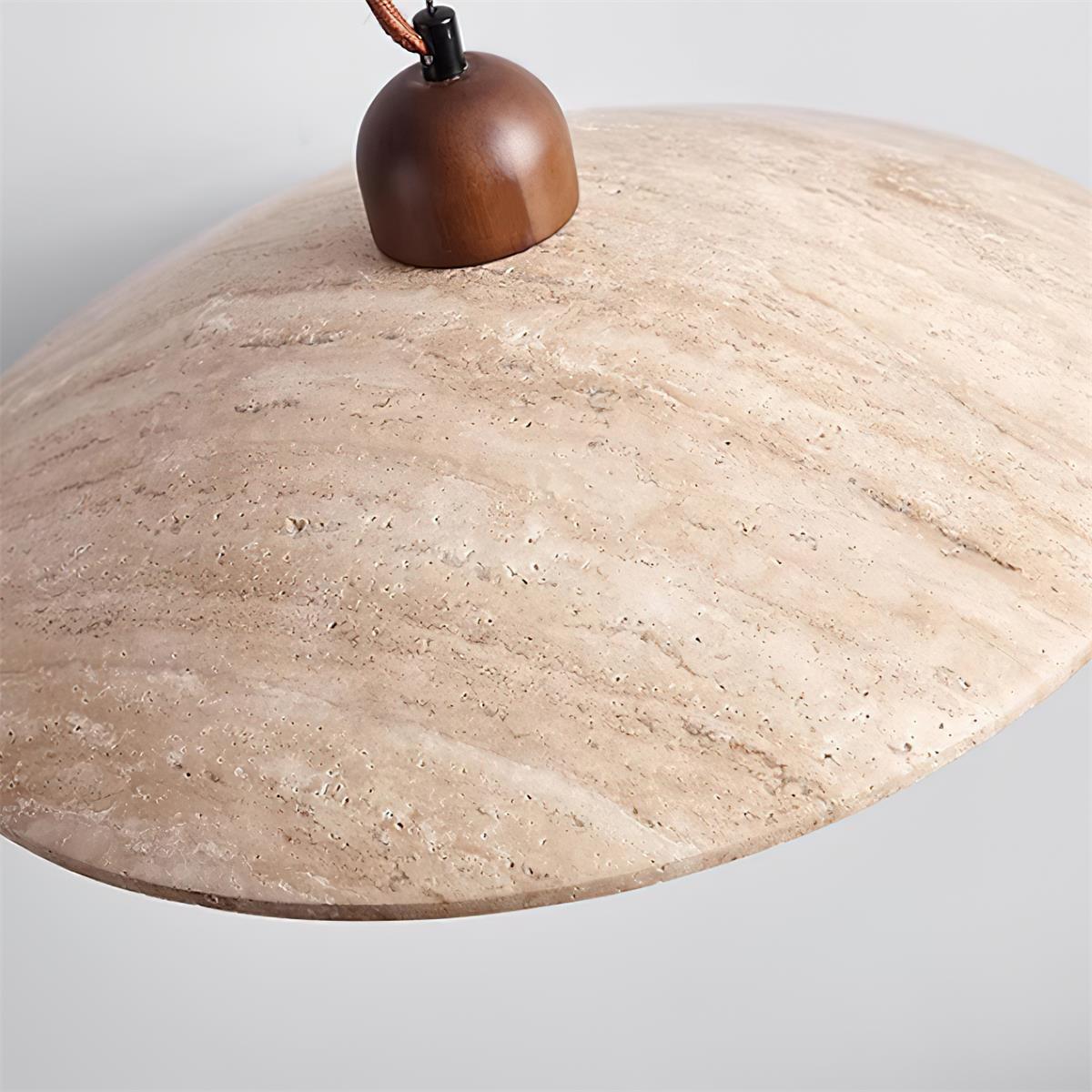 Ritta Pendant Lamp Travertine Minimalist - Neutral Decor