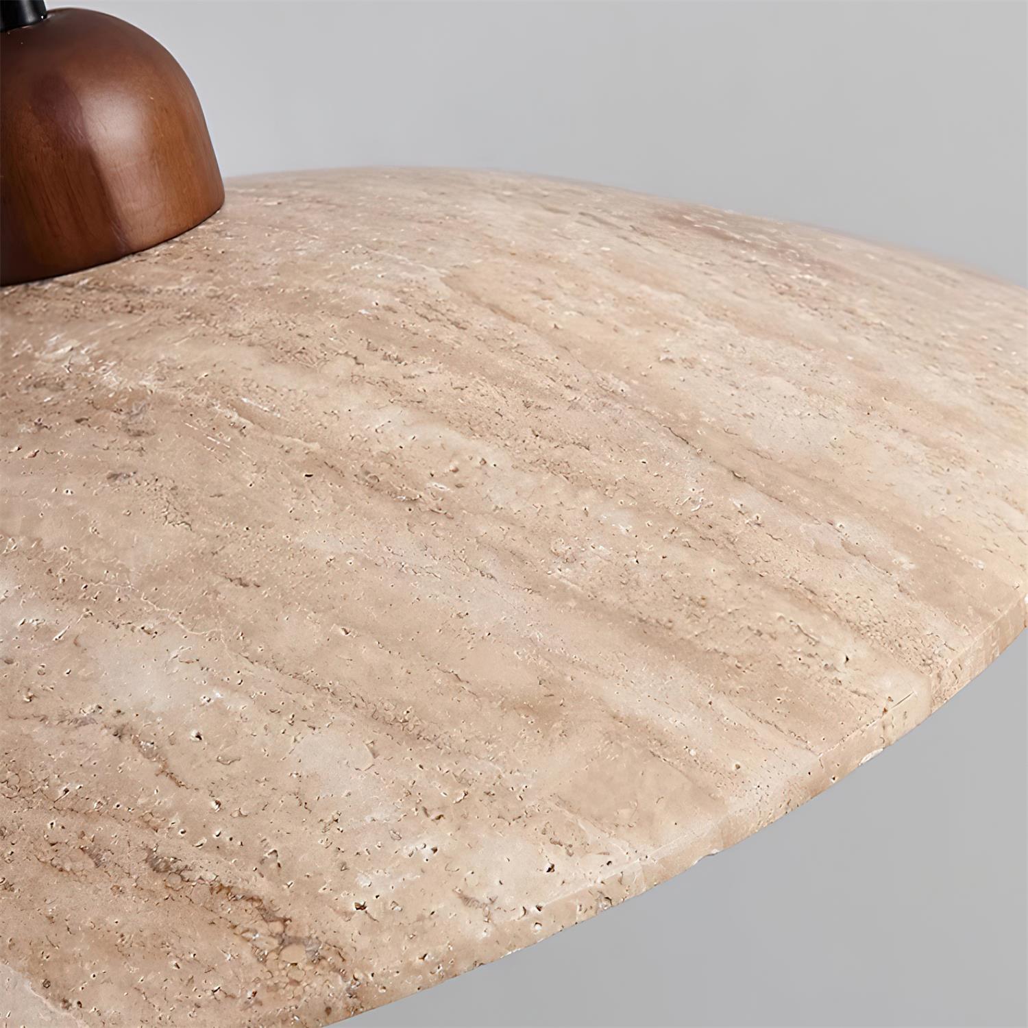 Ritta Pendant Lamp Travertine Minimalist - Neutral Decor