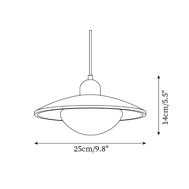 Ritta Pendant Lamp Travertine Minimalist - Neutral Decor
