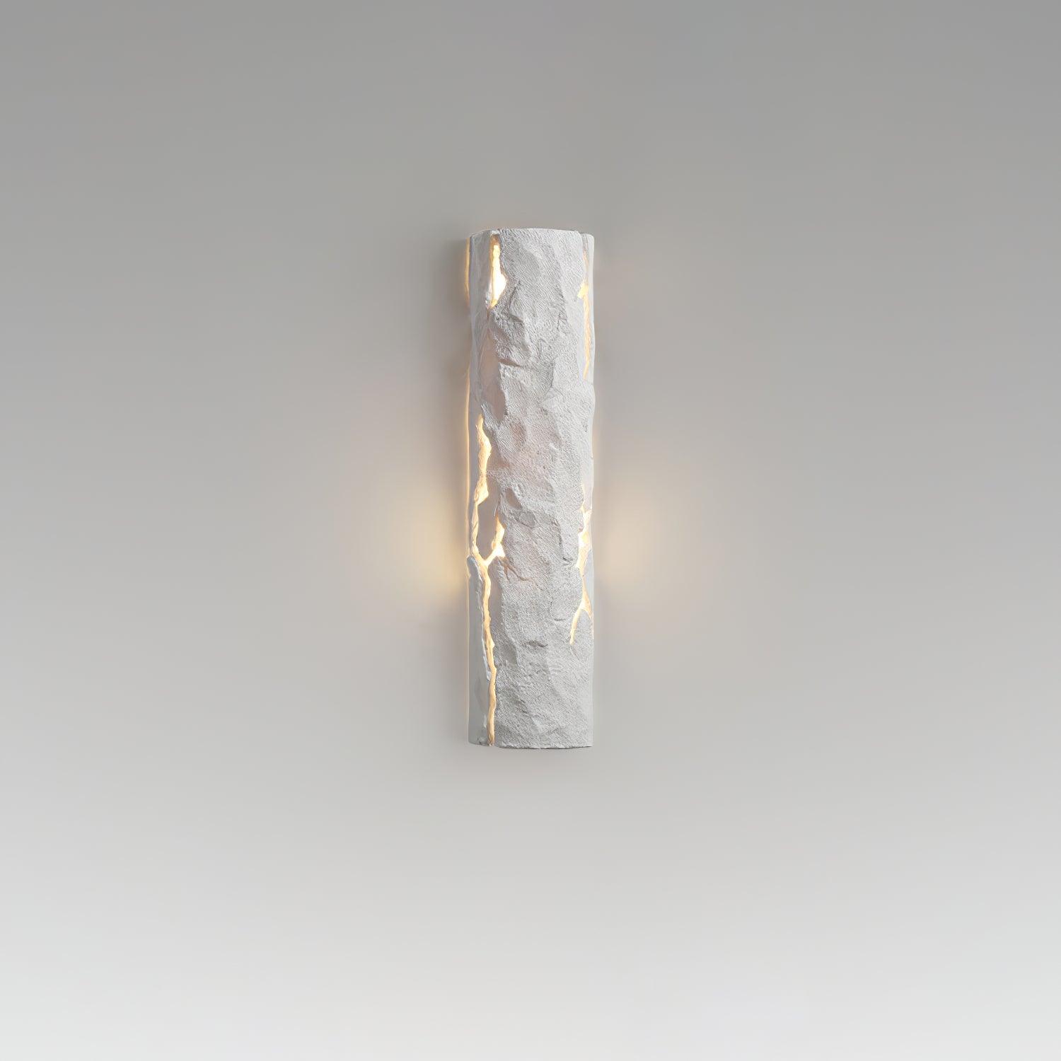 Lorelei Broken Bark Resin Wall Light
