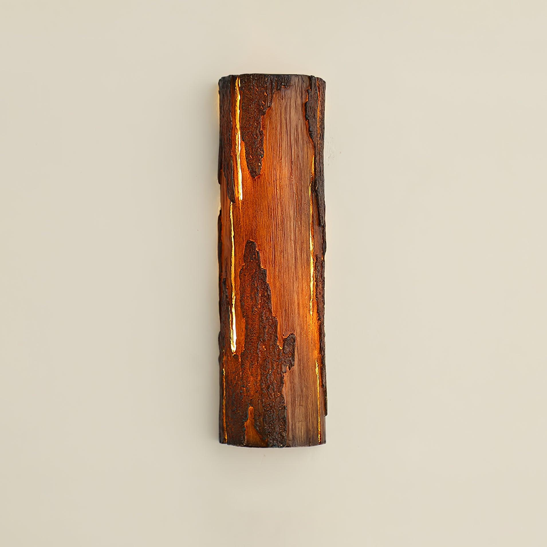 Lorelei Broken Bark Resin Wall Light