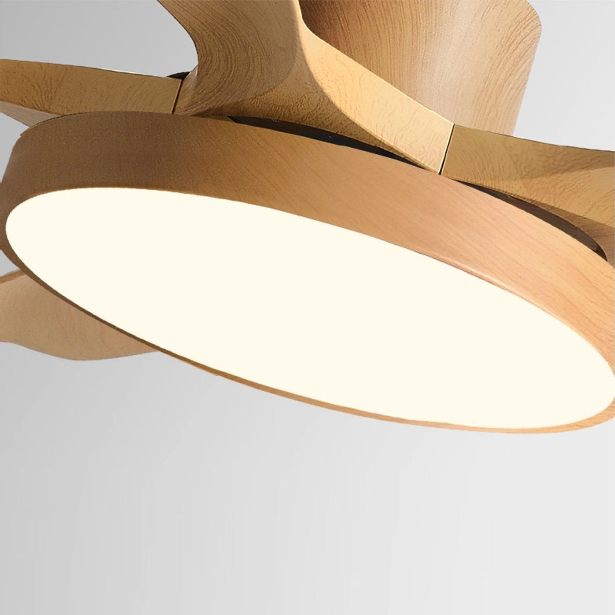Nielsen Ceiling Fan Light Wood Color