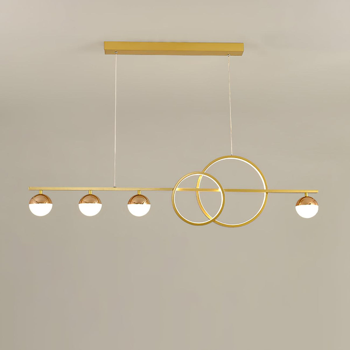 Aviniel Contemporary Brass Pendant Light