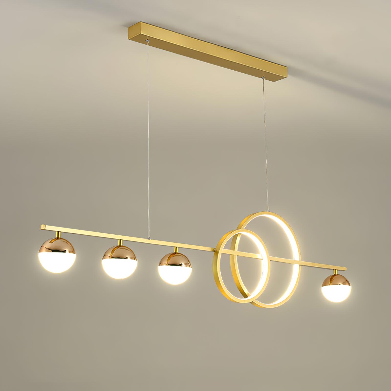 Aviniel Contemporary Brass Pendant Light