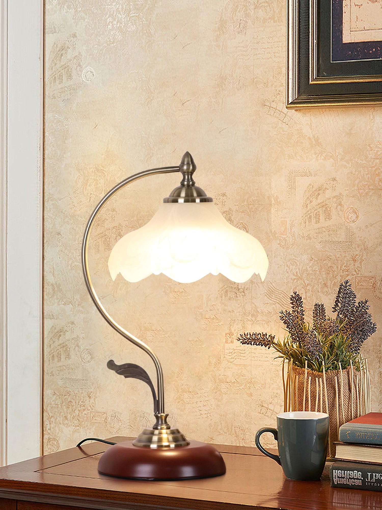 Velivise Retro Flower Table Lamp
