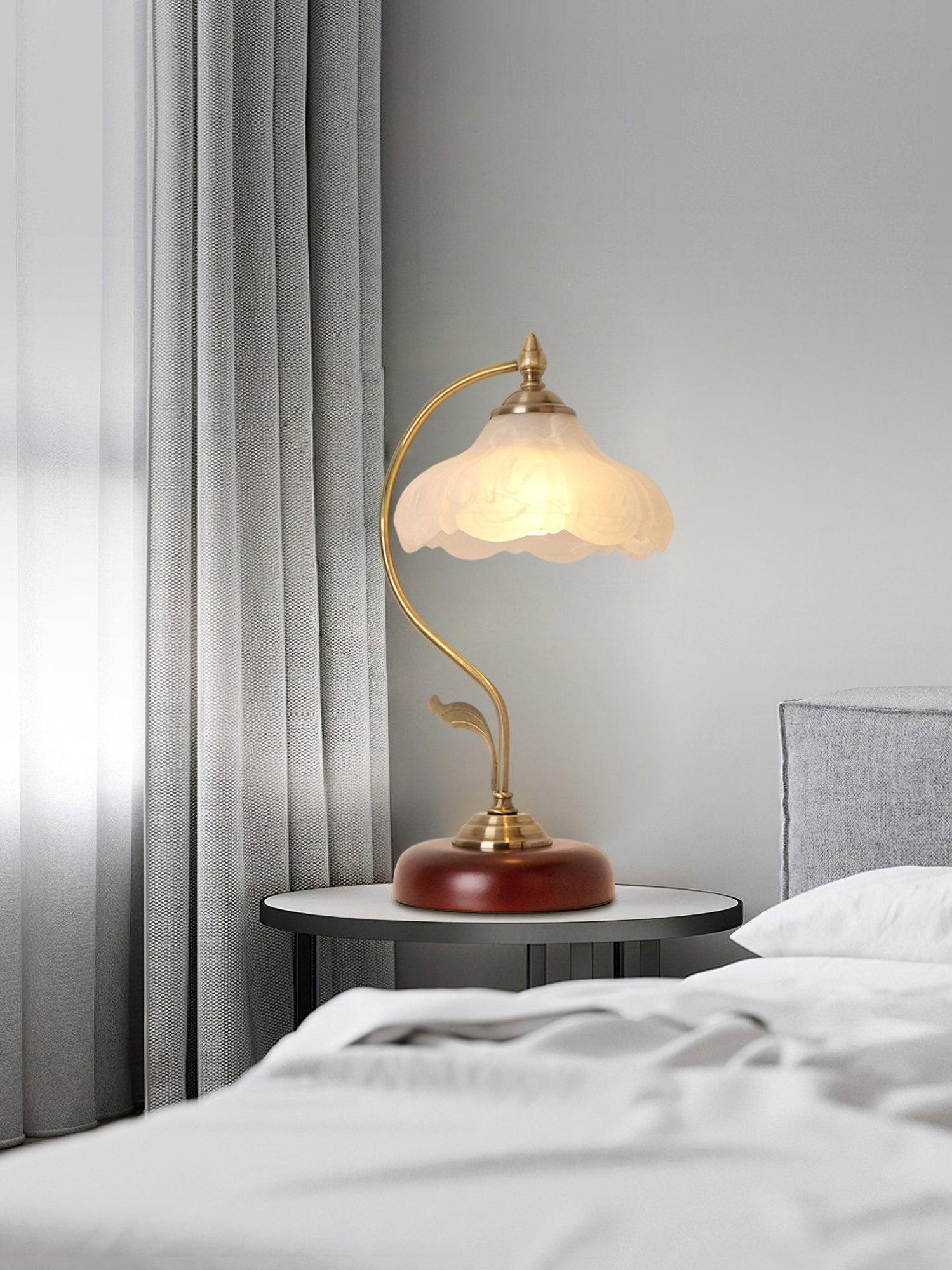 Velivise Retro Flower Table Lamp