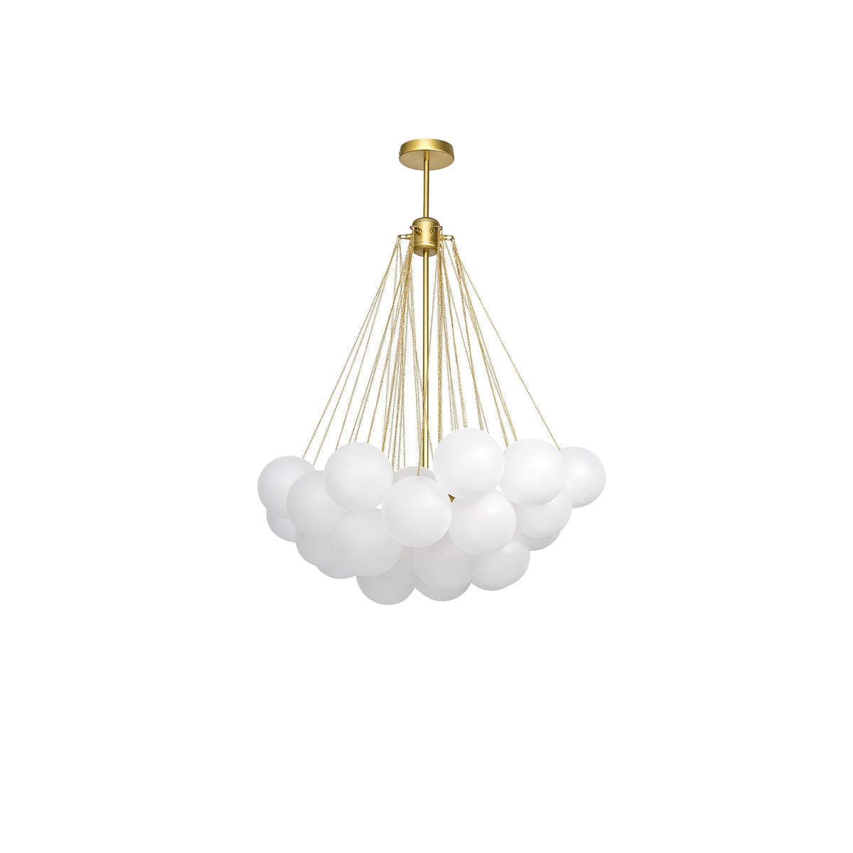 Eiririra Chandelier Bubble Frosted Glass