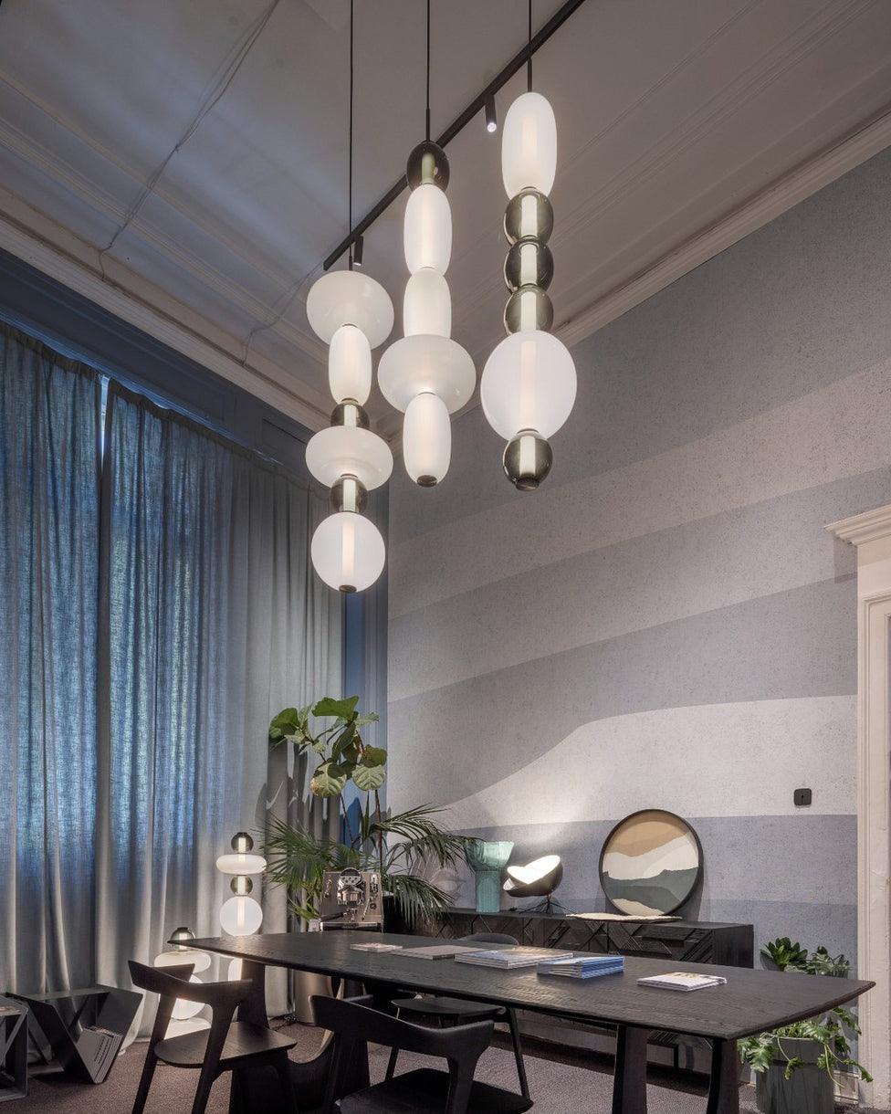 Daelen Glass Acrylic Artistic Pendant Light