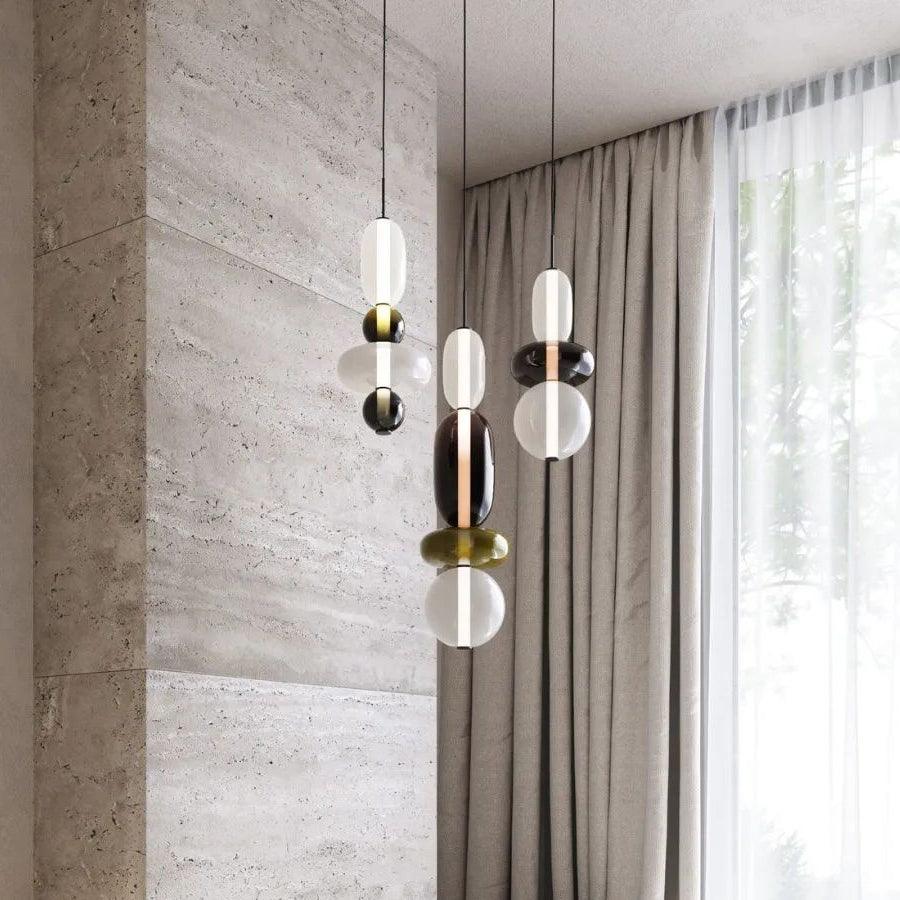 Daelen Glass Acrylic Artistic Pendant Light