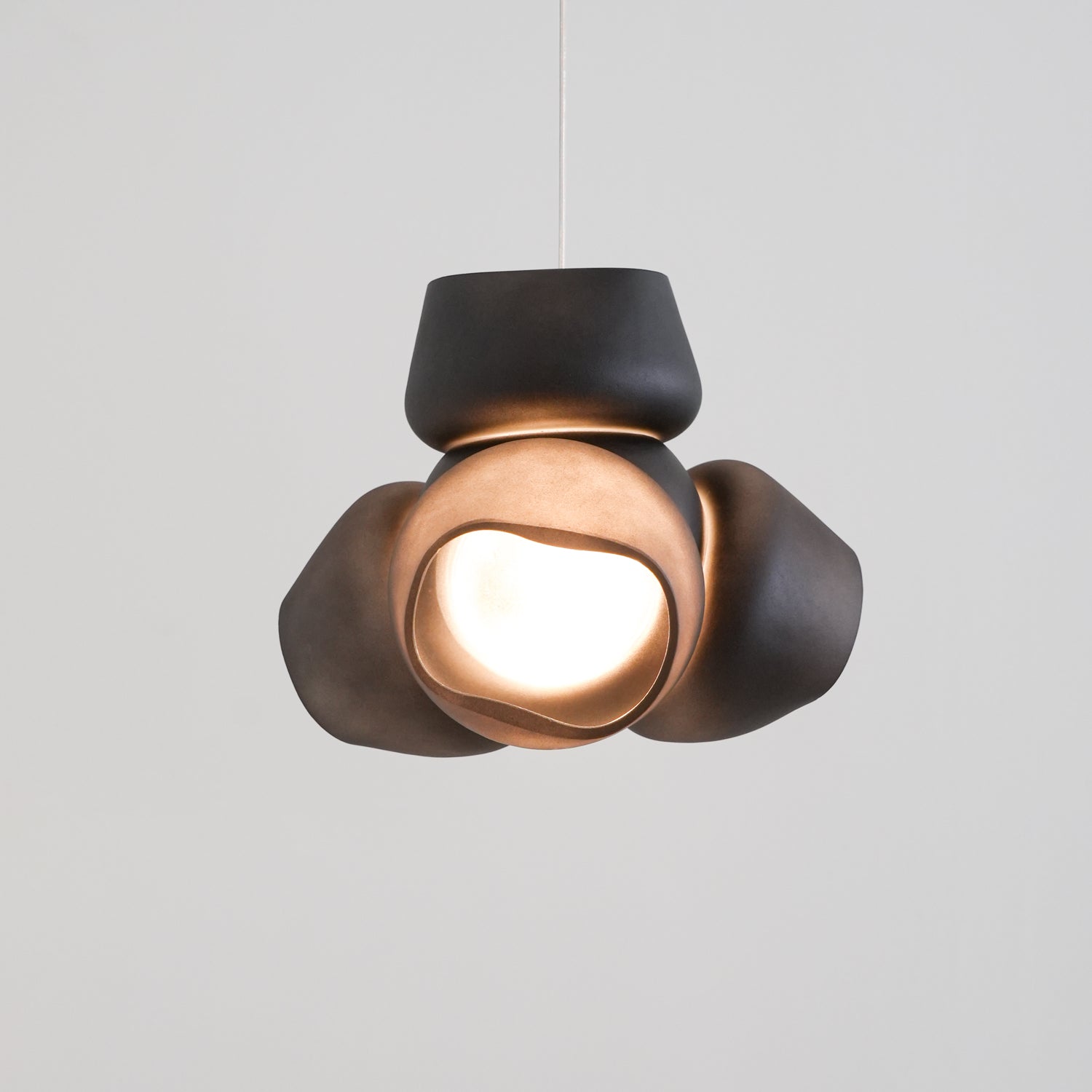 Ursa Bubbles Cluster Glass Pendant Light