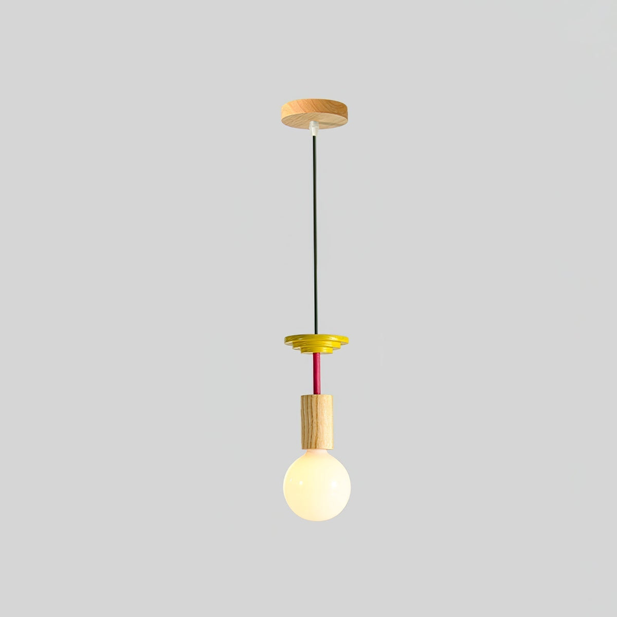Gram Modern Wood Pendant Light