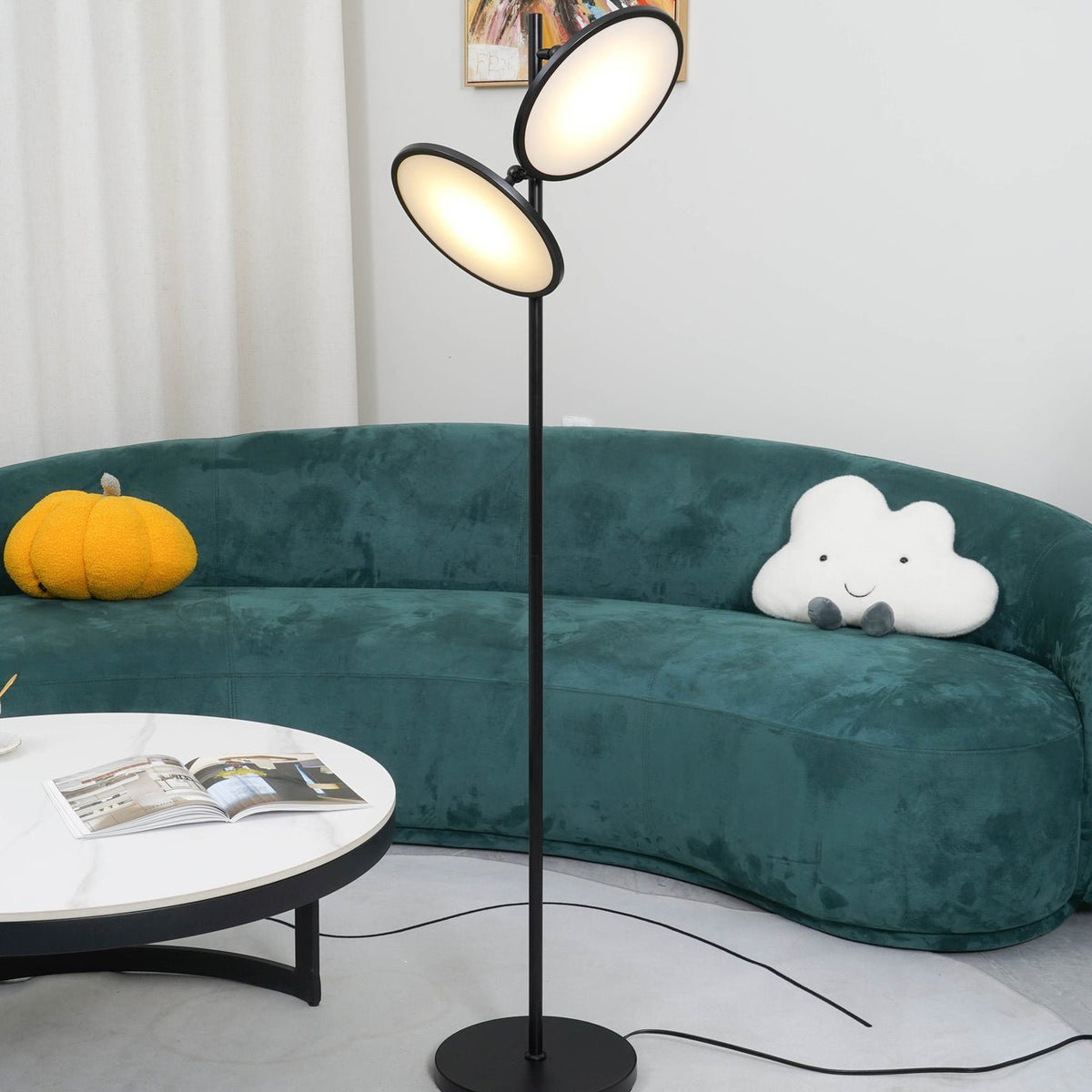 Eave Acrylic Artistic Floor Lamp