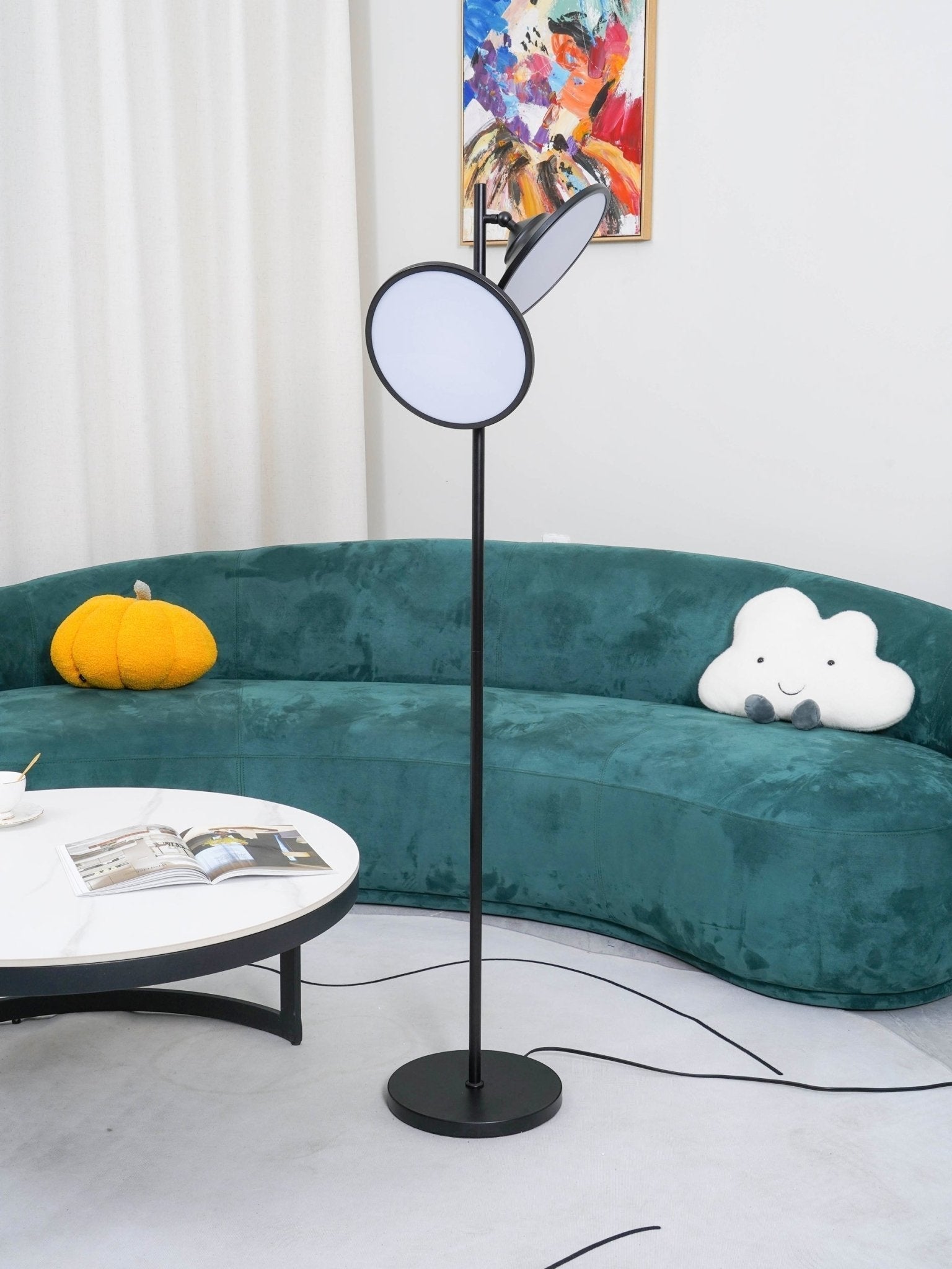 Eave Acrylic Artistic Floor Lamp
