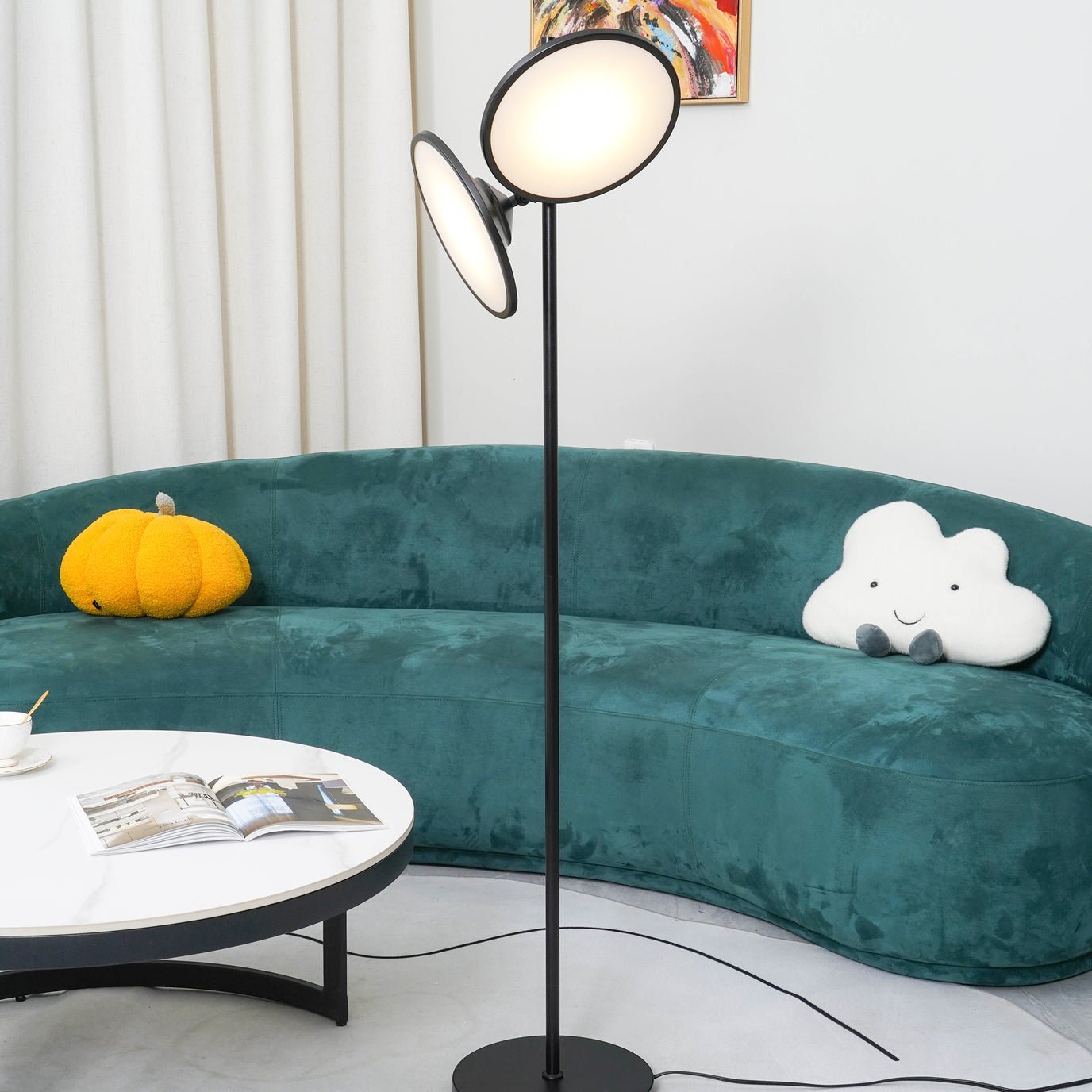 Eave Acrylic Artistic Floor Lamp