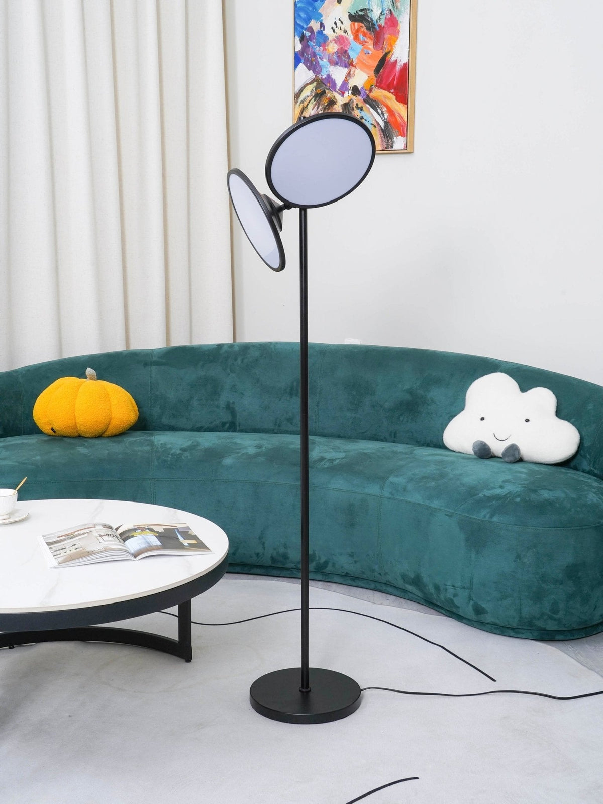 Eave Acrylic Artistic Floor Lamp