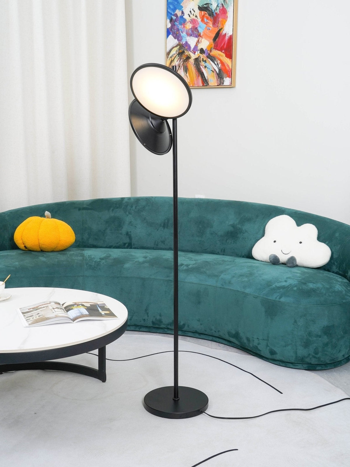 Eave Acrylic Artistic Floor Lamp