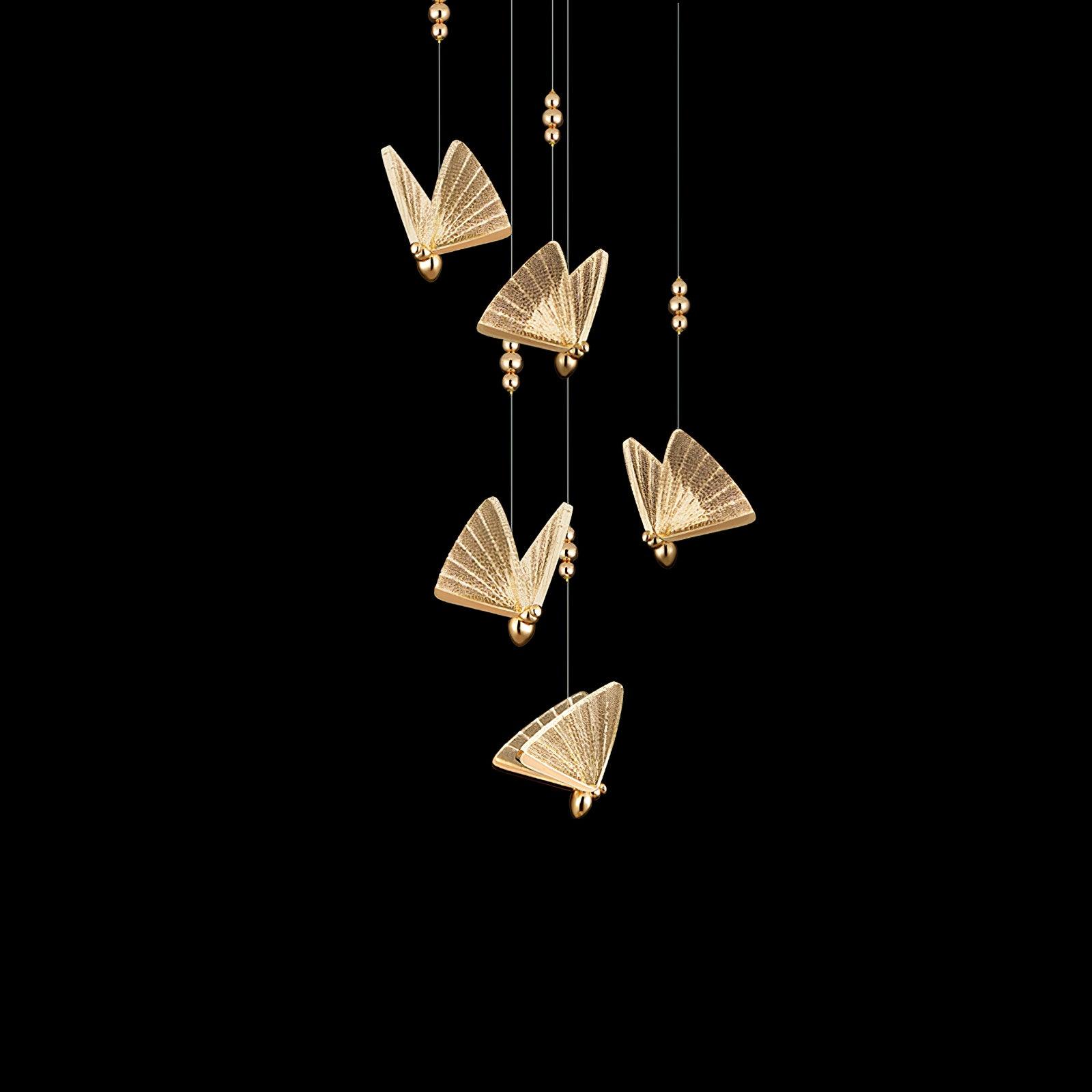 Elaaneria Modern Butterfly Pendant Light