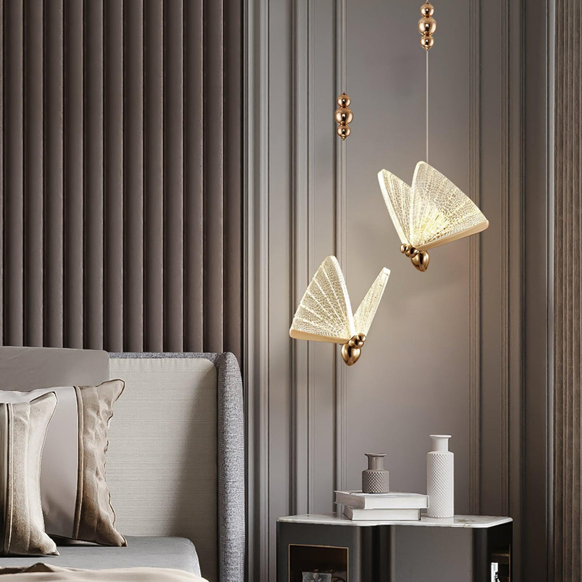 Elaaneria Modern Butterfly Pendant Light