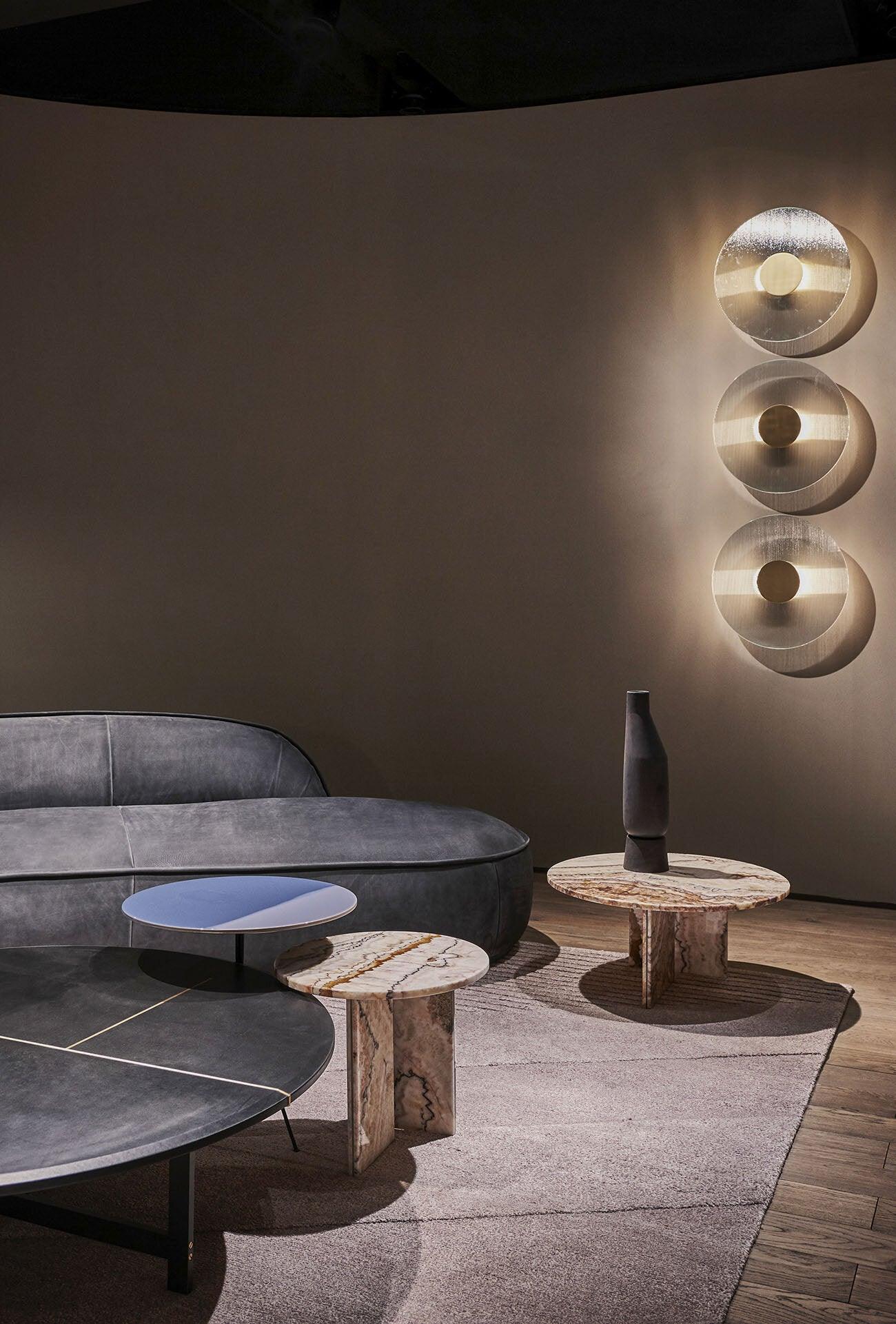 Dexven Premium Nordic Art Button Glass Wall Lamp