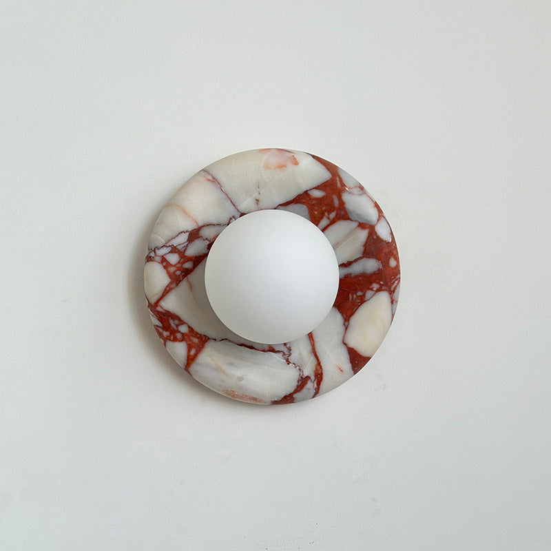 Amaris Marble Indoor Wall Sconce