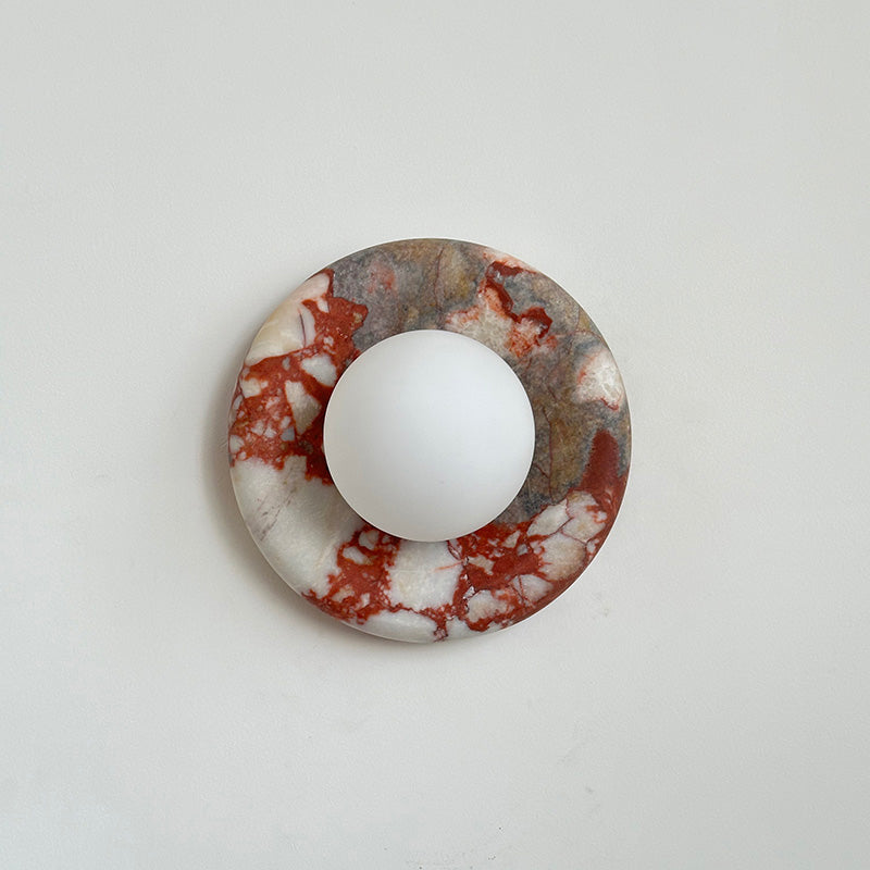 Amaris Marble Indoor Wall Sconce