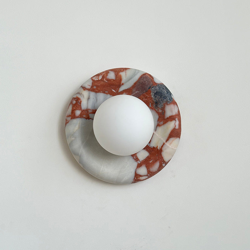 Amaris Marble Indoor Wall Sconce