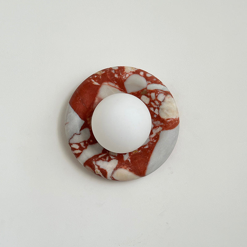 Amaris Marble Indoor Wall Sconce