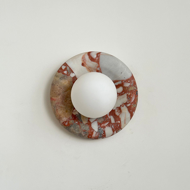 Amaris Marble Indoor Wall Sconce