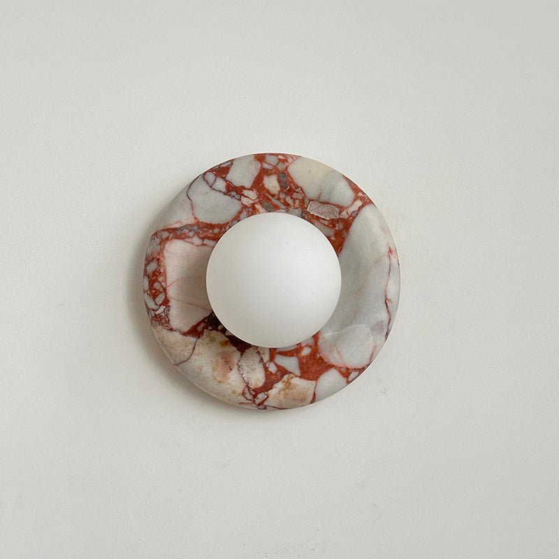 Amaris Marble Indoor Wall Sconce