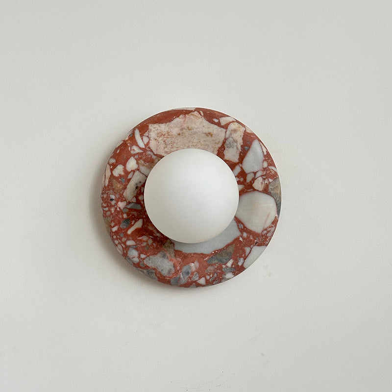 Amaris Marble Indoor Wall Sconce