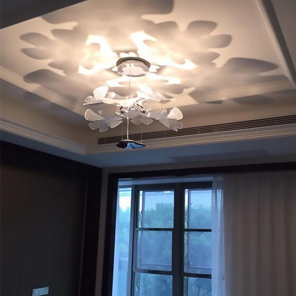 Ravis Chandelier Suspension Clear Leaf