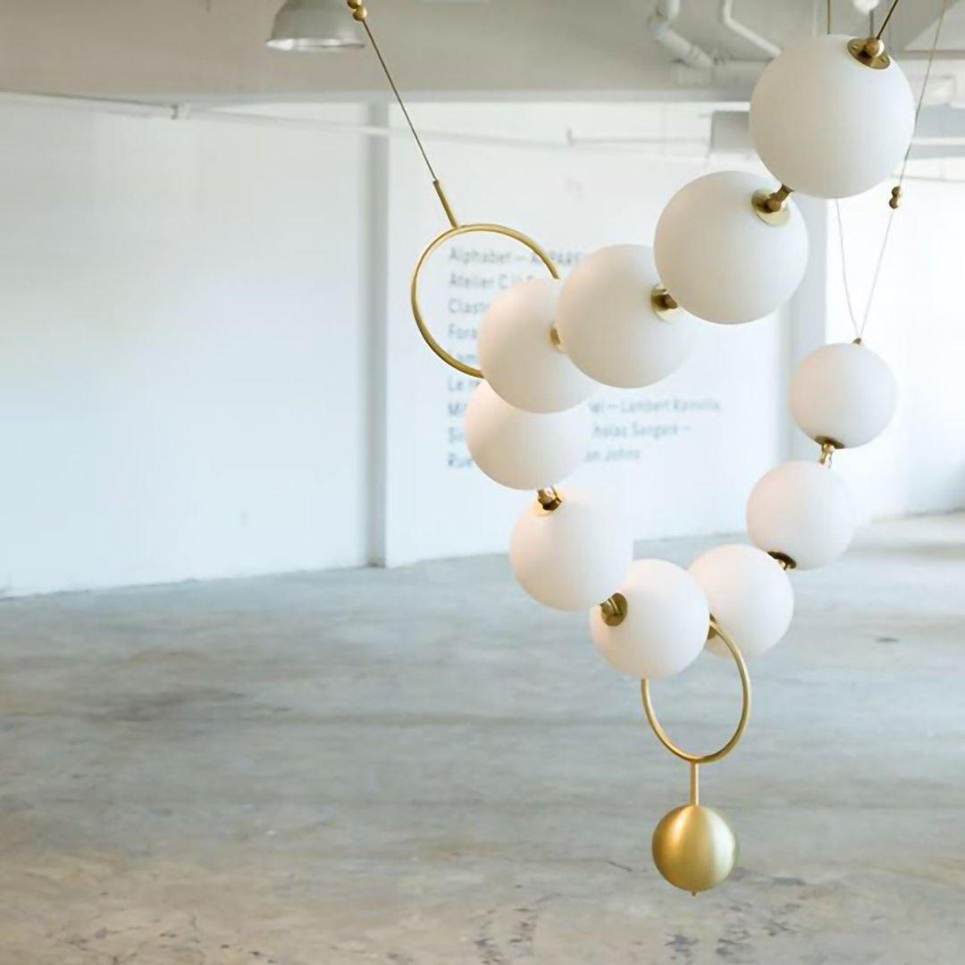 Eirinielle Pendant Lamp Necklace Glass