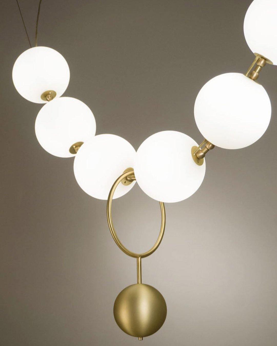 Eirinielle Pendant Lamp Necklace Glass
