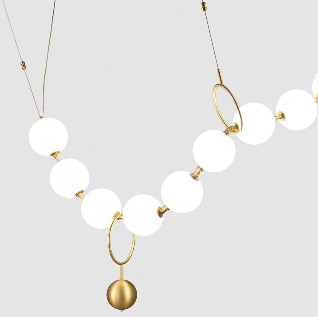 Eirinielle Pendant Lamp Necklace Glass
