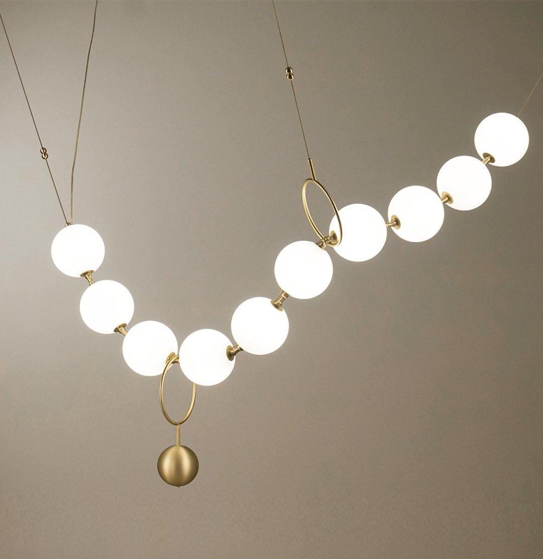 Eirinielle Pendant Lamp Necklace Glass