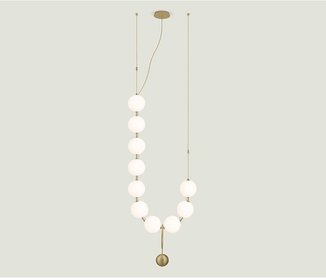 Eirinielle Pendant Lamp Necklace Glass