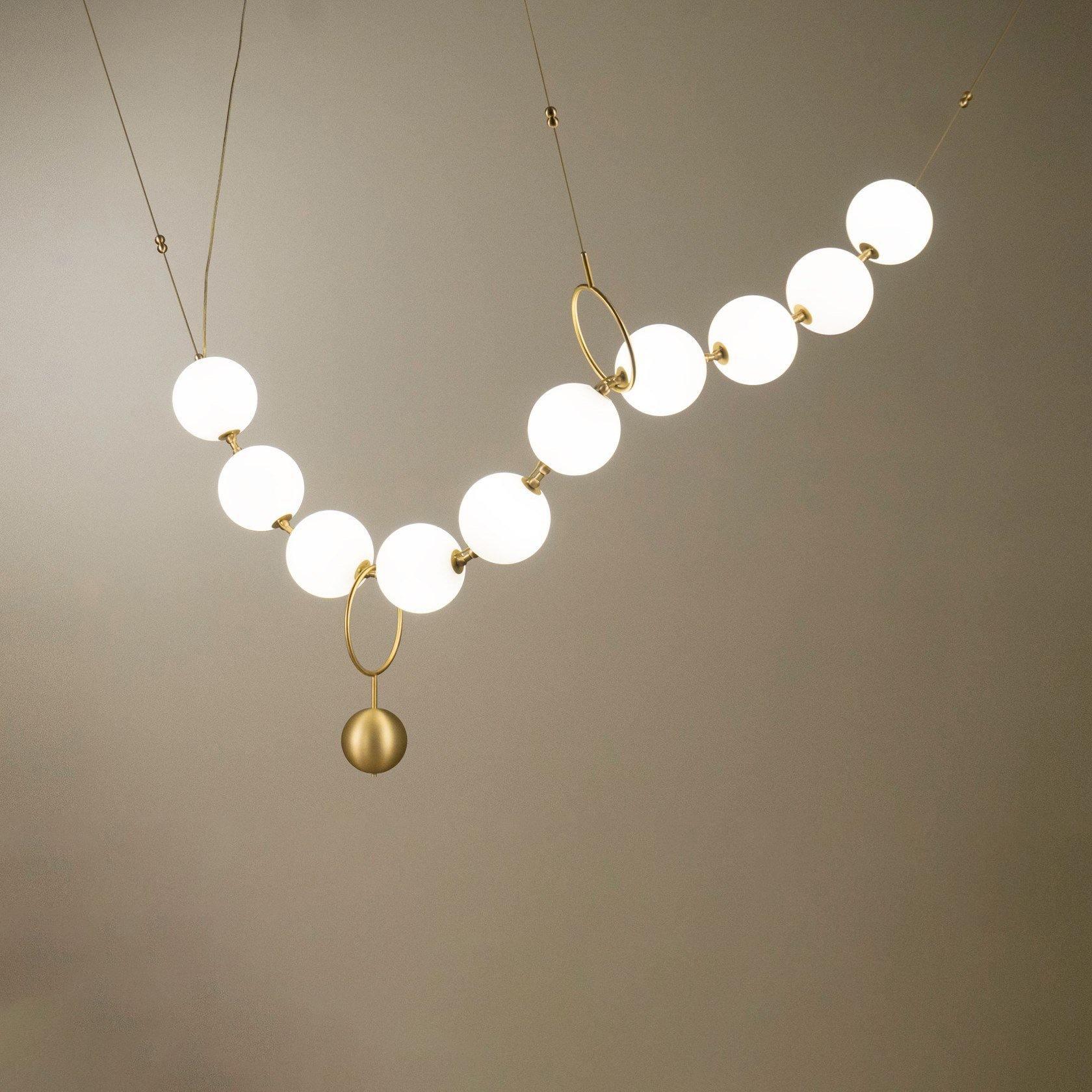 Eirinielle Pendant Lamp Necklace Glass