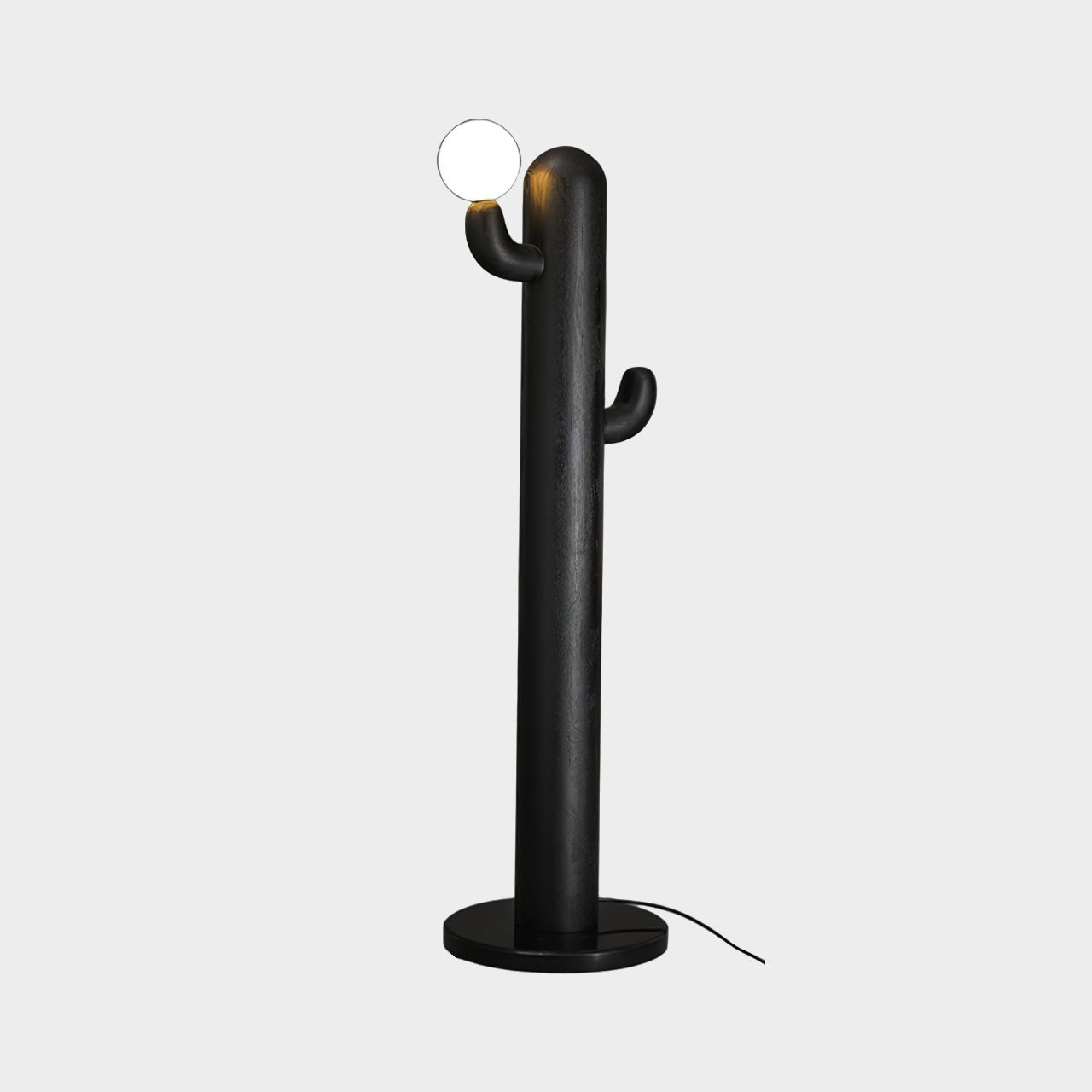 Blaze Cactus Wood Floor Lamp