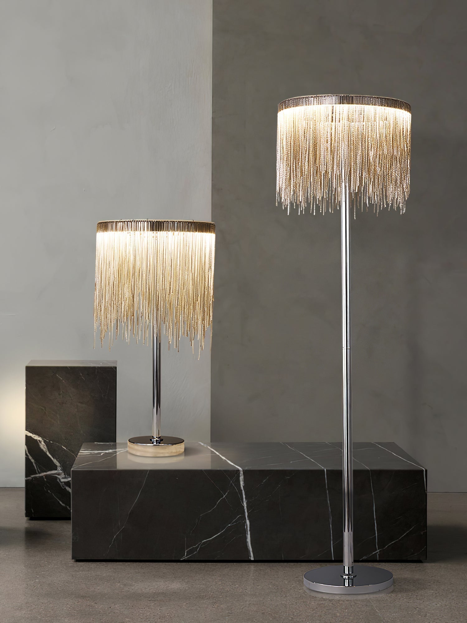 Cascade Cadena Tassel Table Lamp