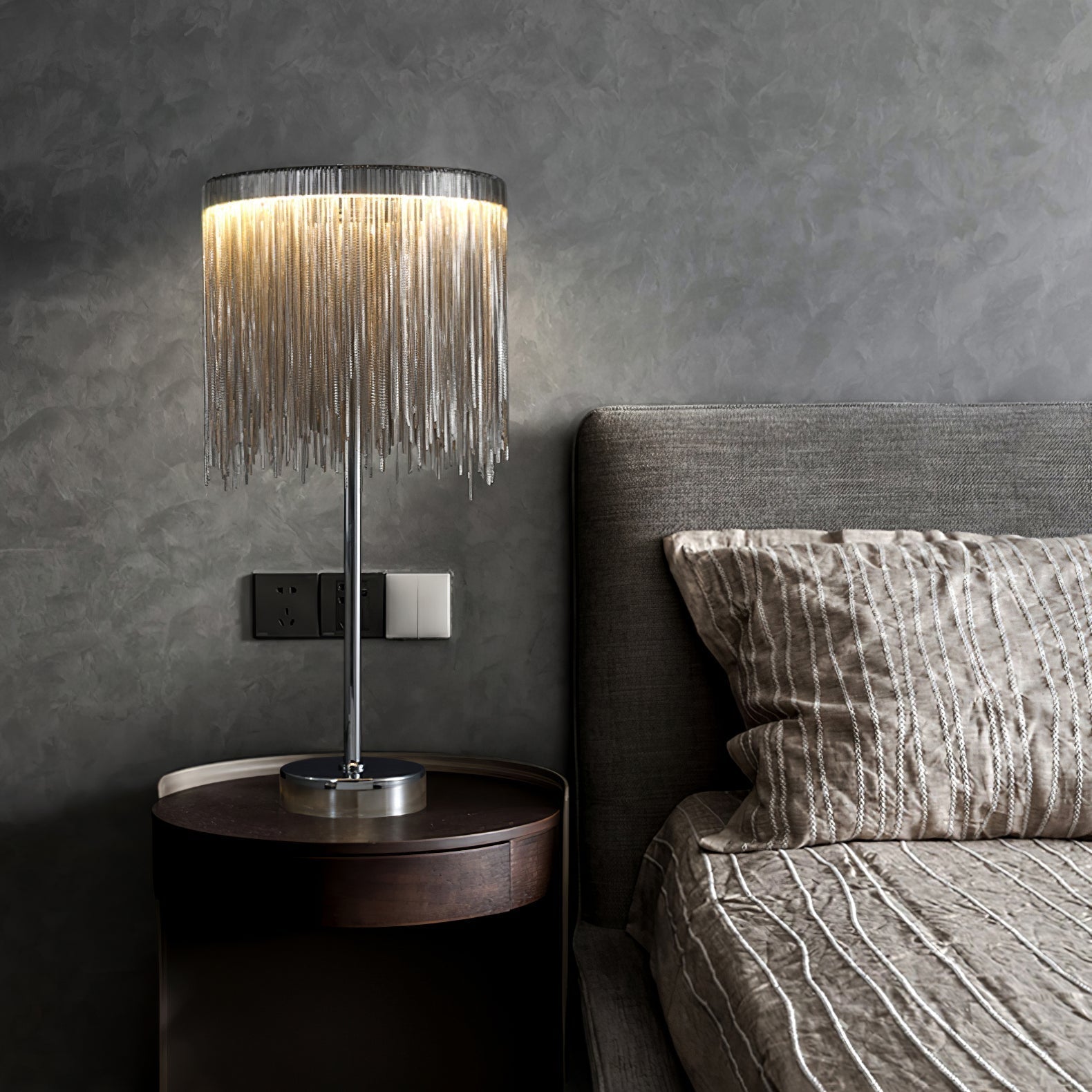 Cascade Cadena Tassel Table Lamp
