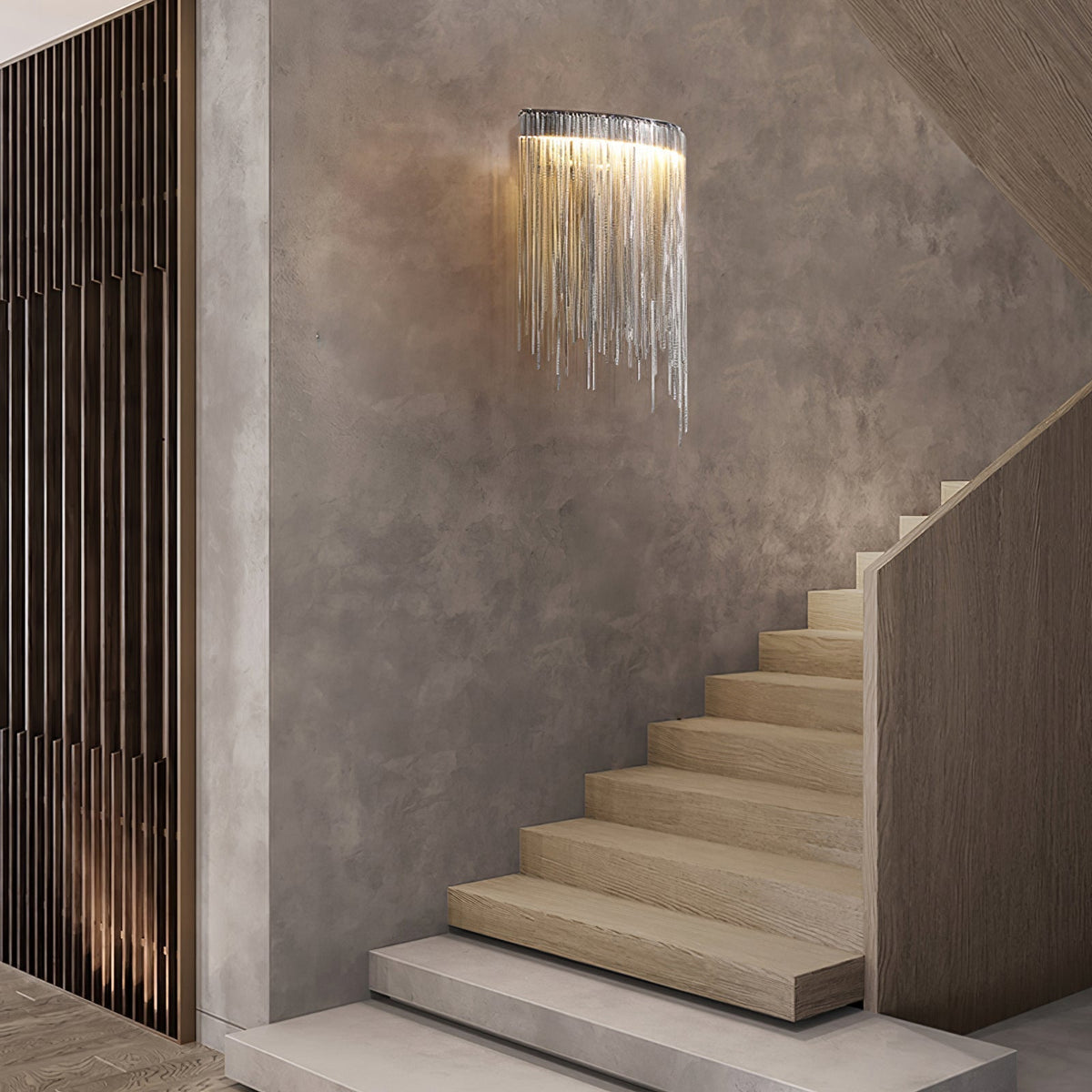 Gove Steel Elegant Wall Lamp