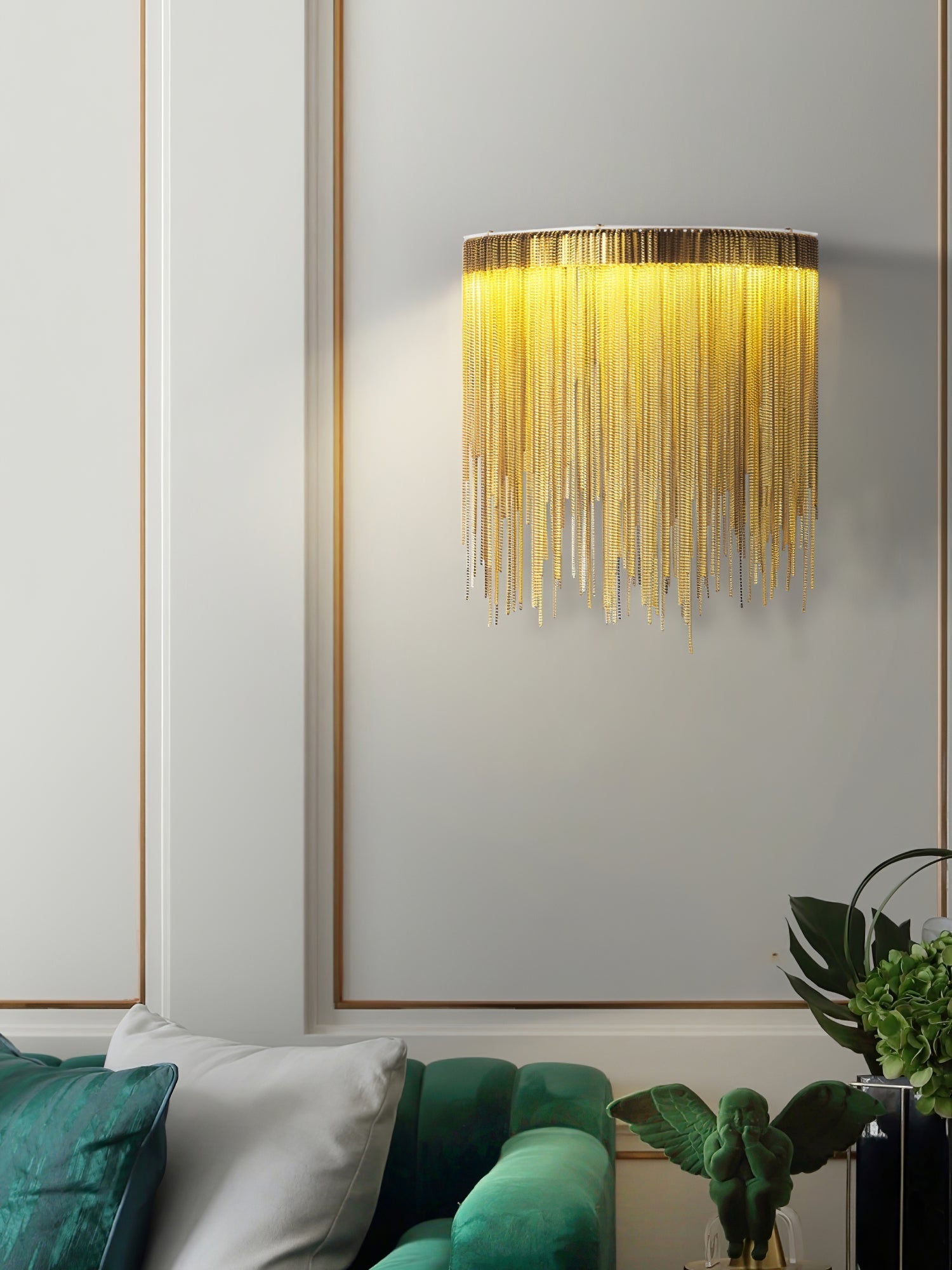 Gove Steel Elegant Wall Lamp