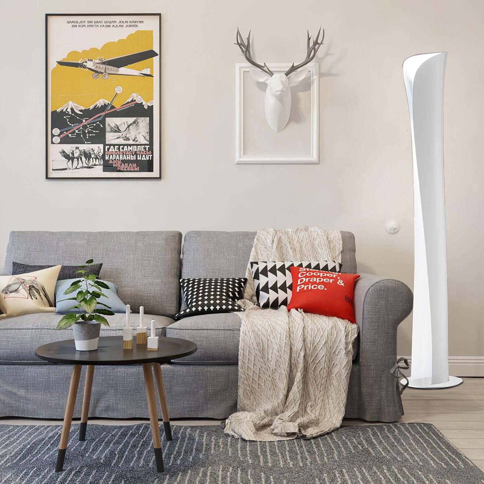 Cirvel Aluminum Futuristic Floor Lamp