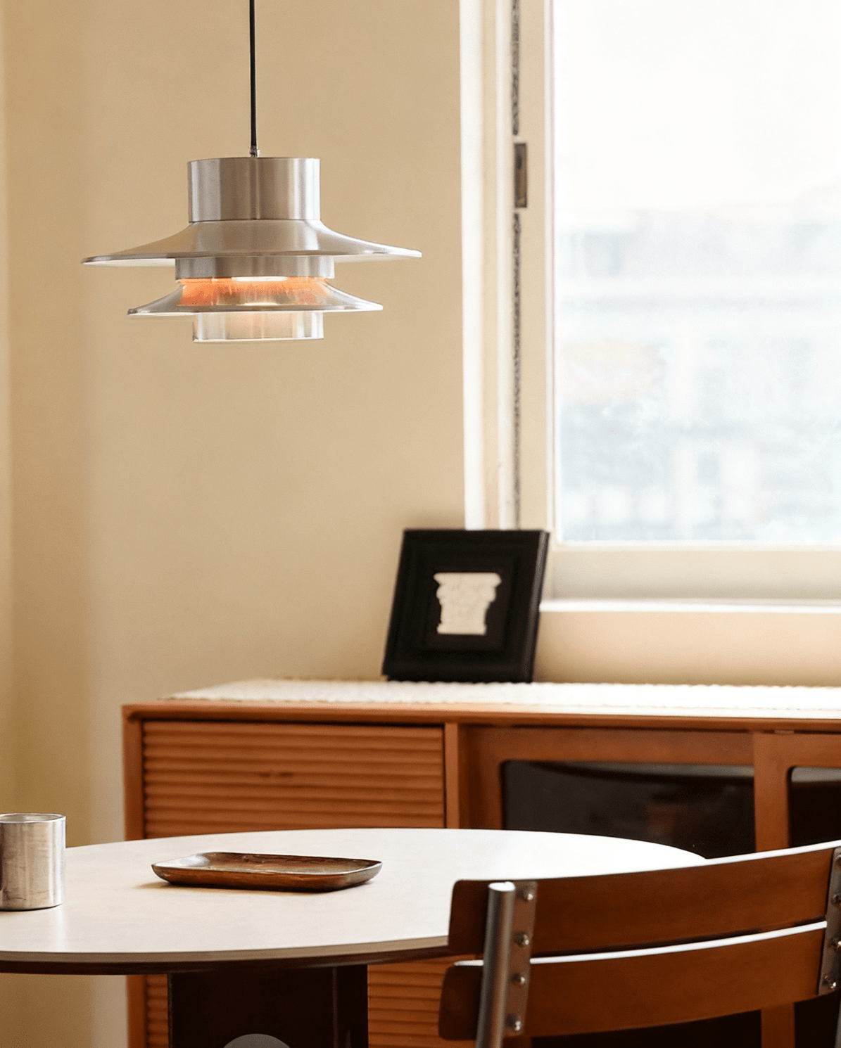 Ulux Chrome Pendant Light