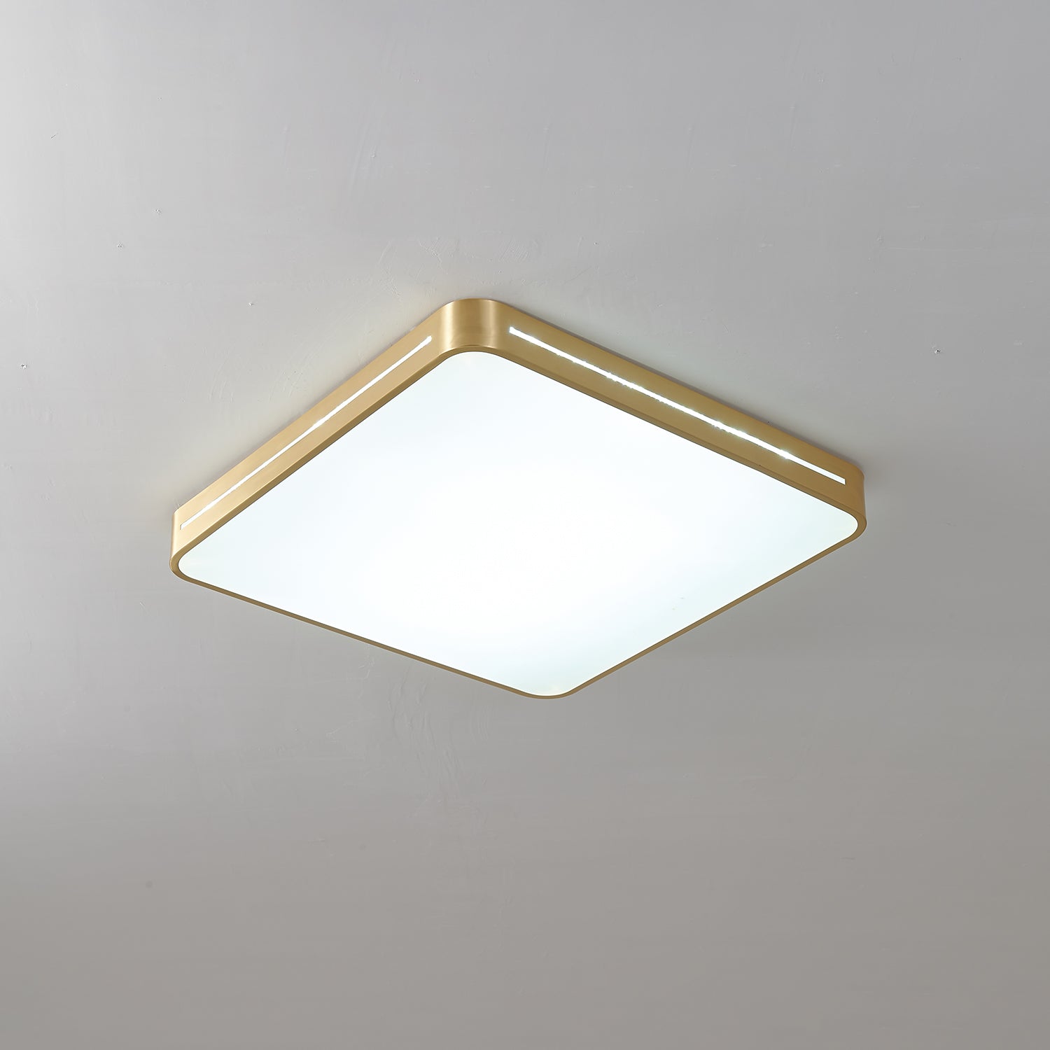 Eurcarara Modern Minimalist Brass Ceiling Light